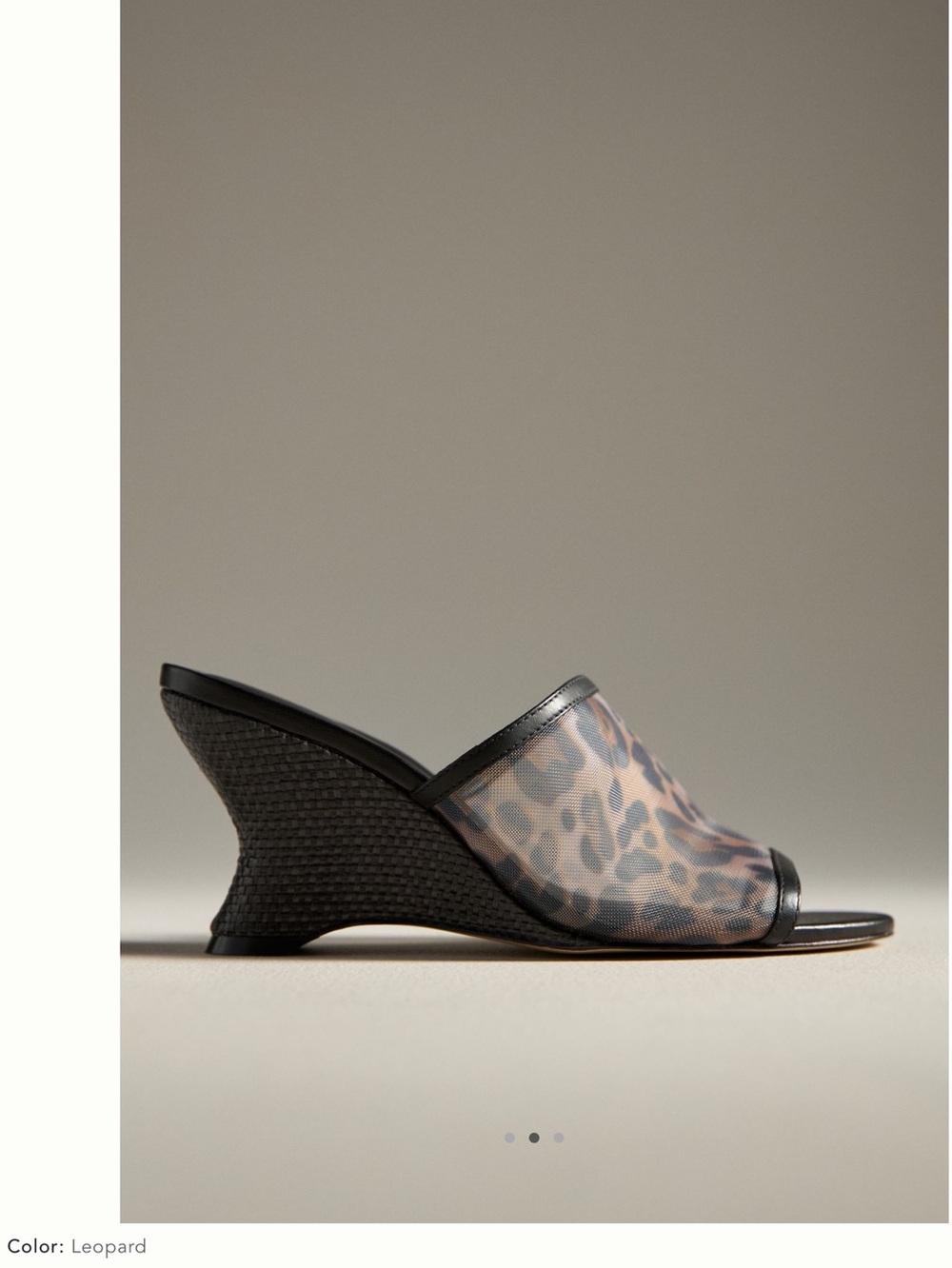Maeve Mesh Wedge Heels